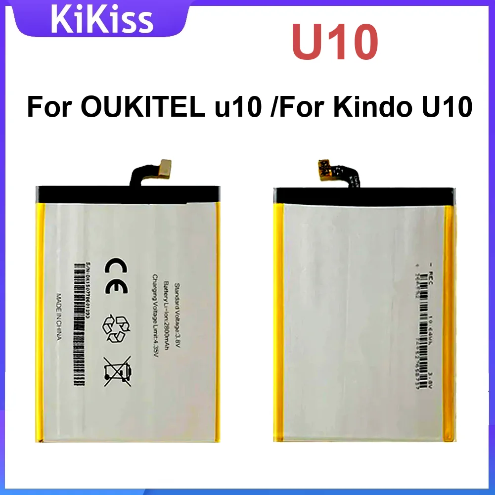 

2800Mah U10 Battery For Oukitel Kindo Rechargeable High-Capacity Mobile Phone