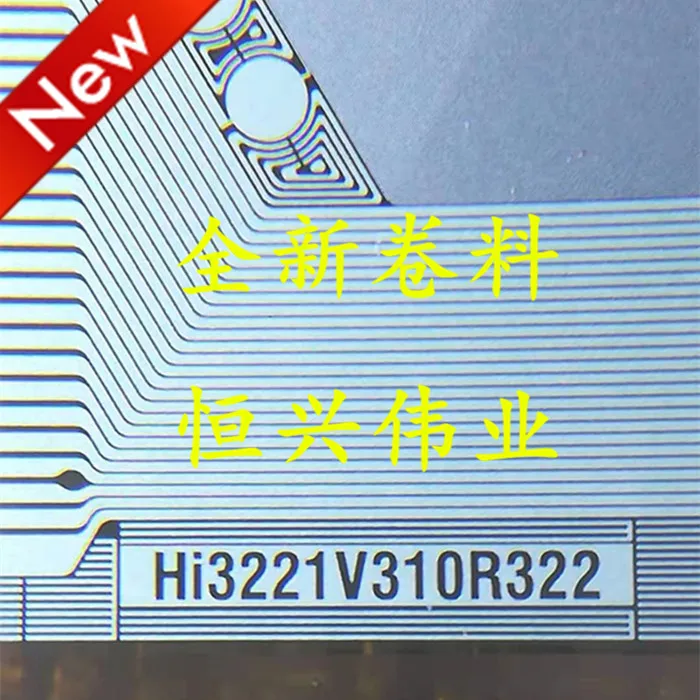 Hi3221v310r322 novo driver lcd ic cof/tab bobina material