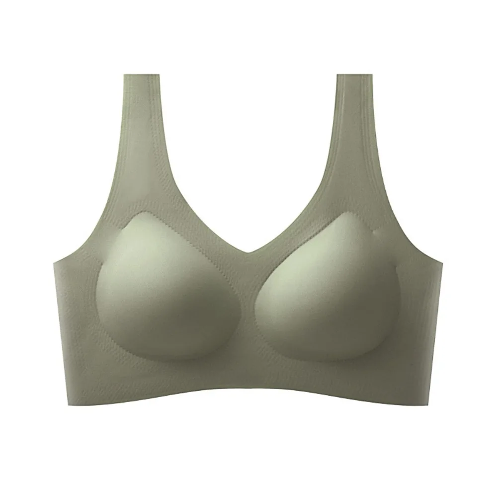 

Fashion Close-fitting Seamless Bra Lingerie Anti-sagging Deep V Brassiere Shockproof Beautiful Back Underwear for Women Running