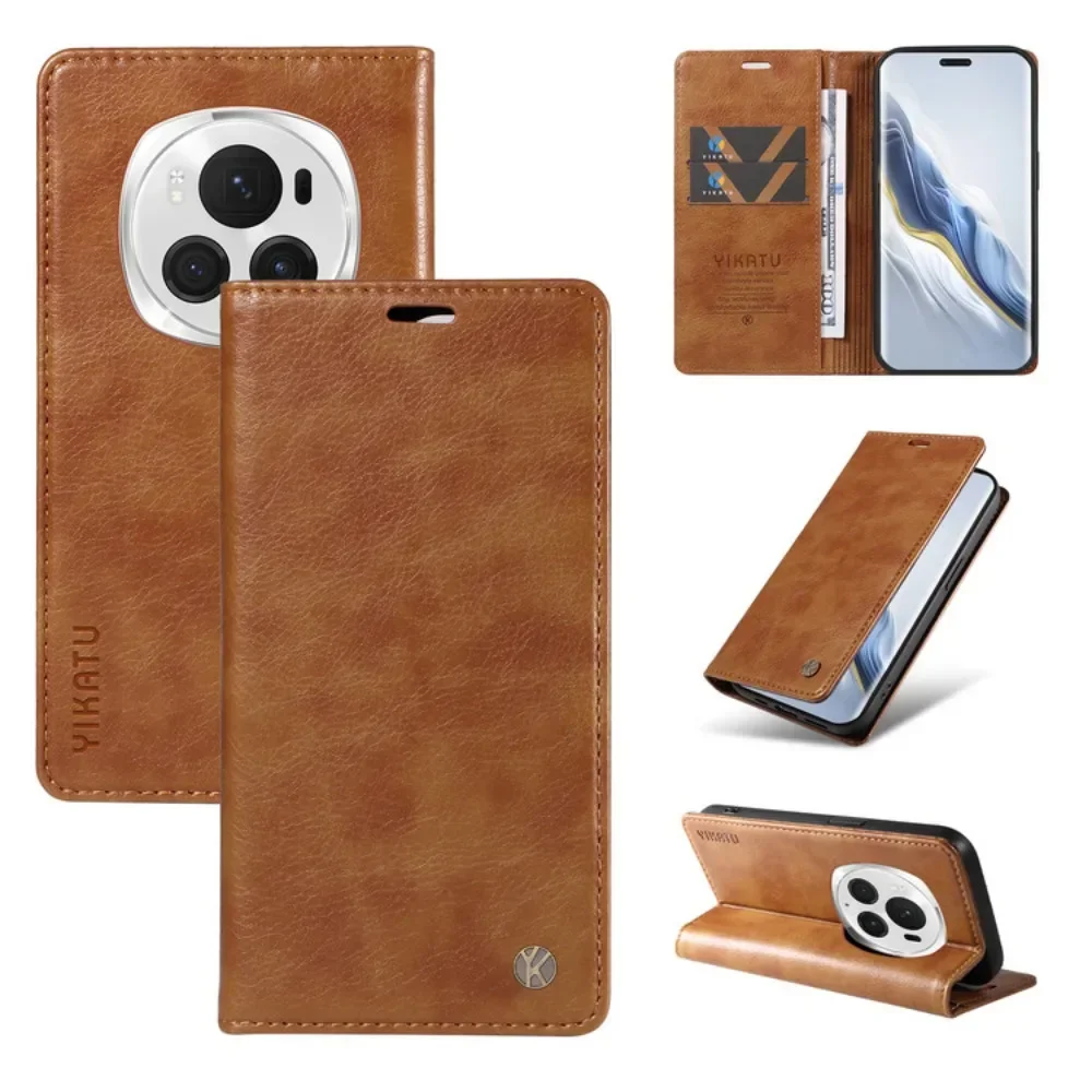 Flip Case For Huawei Honor Magic 6 Lite Magic6 Pro X8B X9B X7B 5G Magnet Luxury Leather Wallet Book Cover Honor X7B X8B X9B Etui