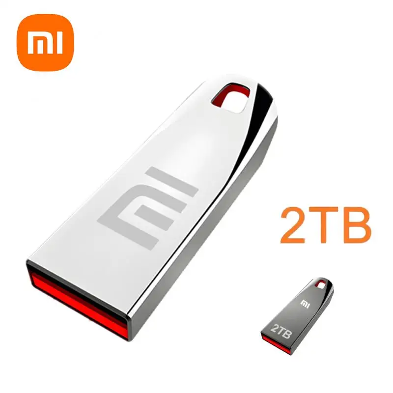 Xiaomi-unidades Flash USB de Metal de 2TB, USB 3,0 de alta velocidad, transmisión recíproca de ordenador y teléfono móvil, interfaz portátil tipo C, disco U