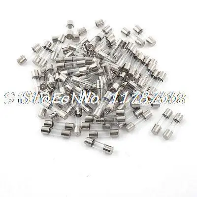 100 Pcs 8 Amp 250V Quick Fast Blow Glass Tube Fuses 5mm x 20mm