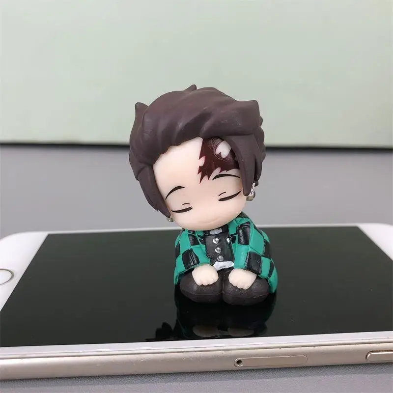 

Demon Slayer Kamado Tanjirou Peripheral Kamado Nezuko Desktop Decoration Figure Hot Sale New Children Decoration Birthday Gift
