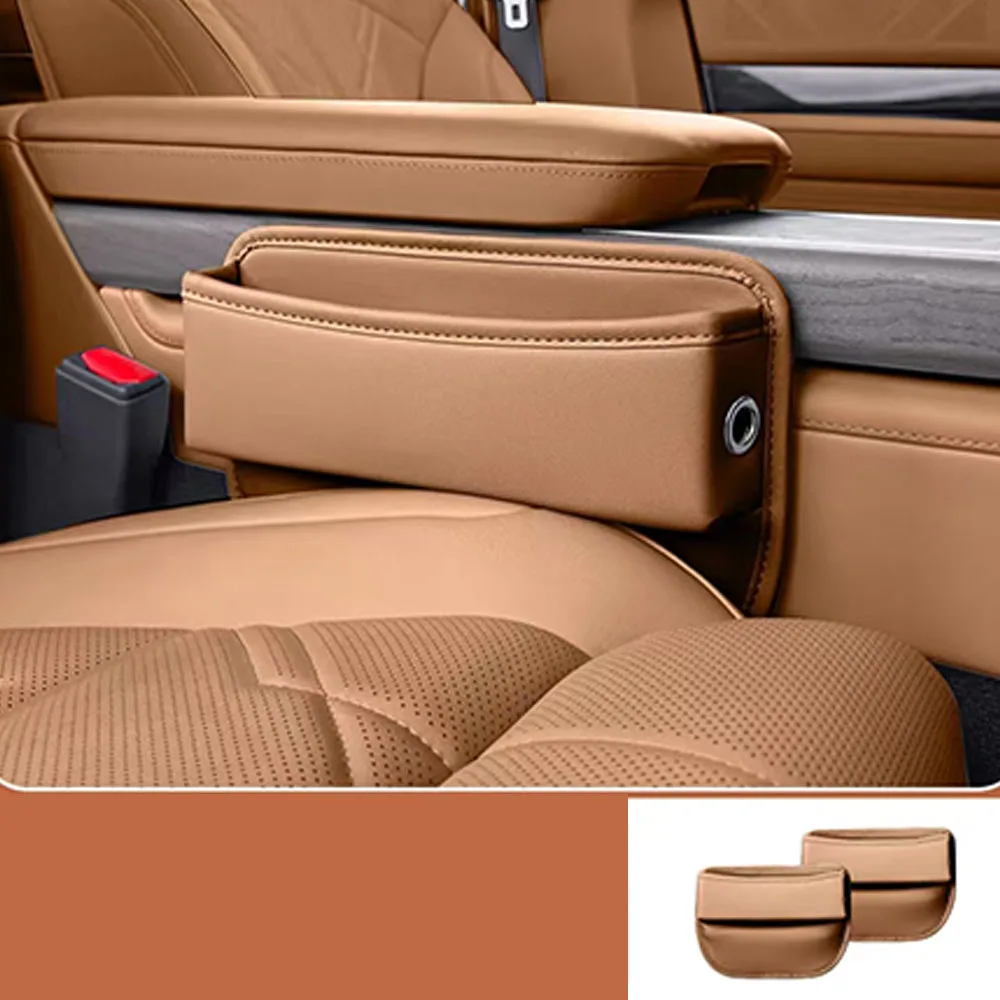 

Органайзер для хранения в зазоре между сиденьями для ZEEKR 9X 2025-2026, специальный автомобильный ящик для хранения, аксессуары для модификации интерьера