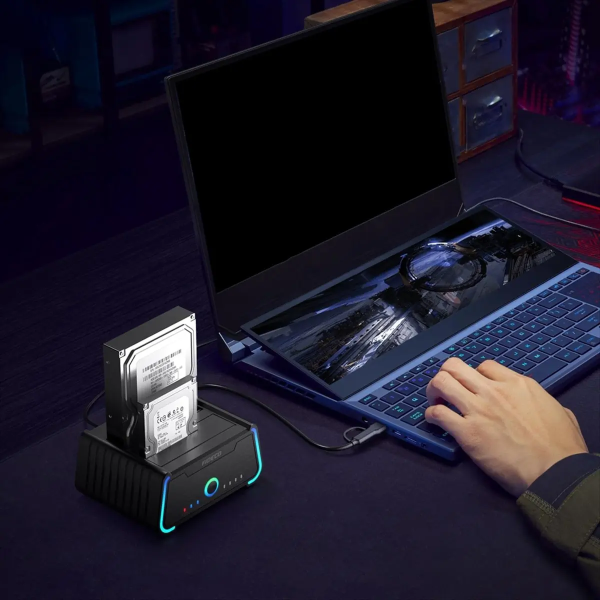 docking-station-a26z-dual-bay-usb-30-per-hard-disk-da-25-e-35-pollici-sata-hdd-ssd-con-supporto-per-clonazione-offline-e-uasp-spina-eu