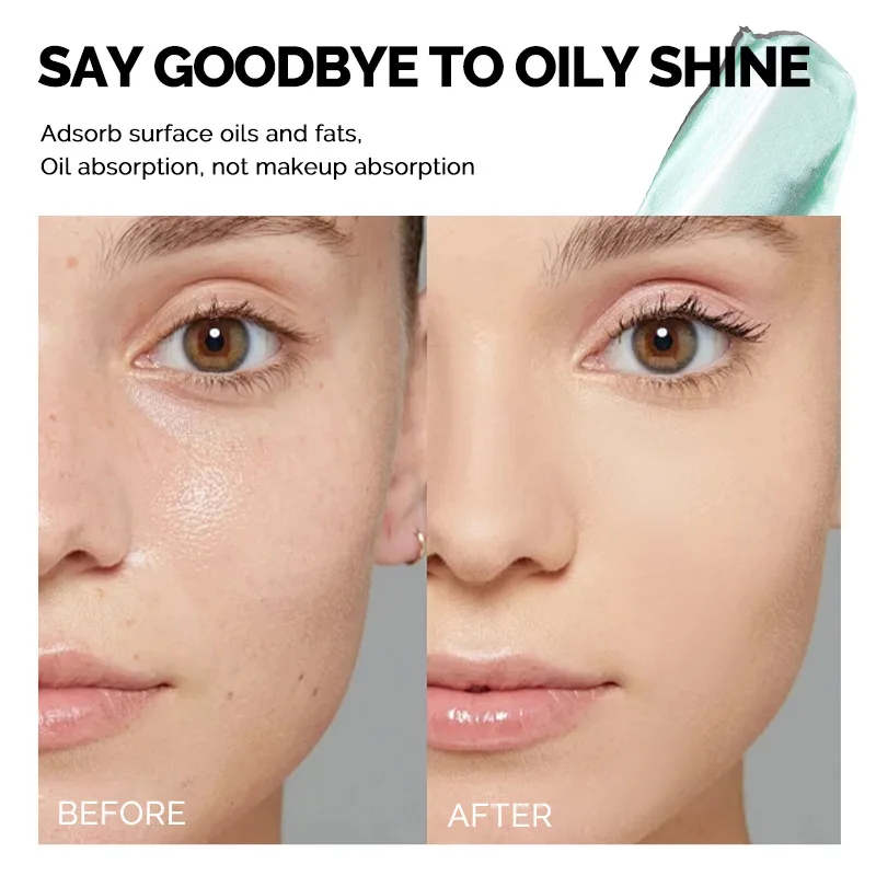 Candy Bella Emerald Oil Control Langlebiger, wasserfester Concealer, transparentes Gelee, matt, kompakt, für das Gesicht, kein Puder, Make-up-Tools