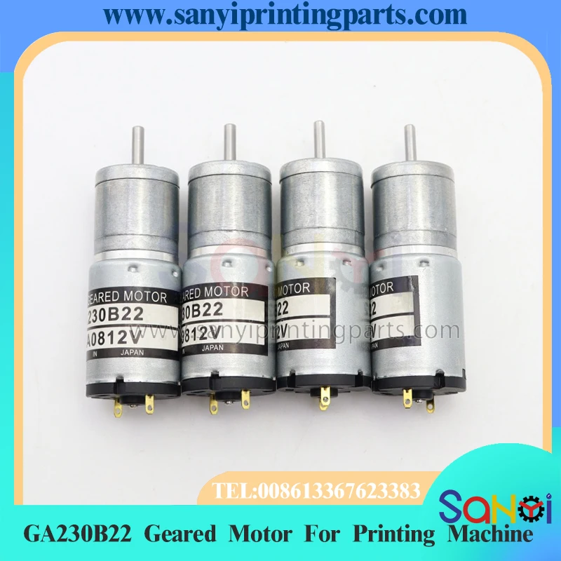 

5 шт./лот, лучшее качество GA230B22 D3A0812V, мотор-редуктор для деталей печатной машины