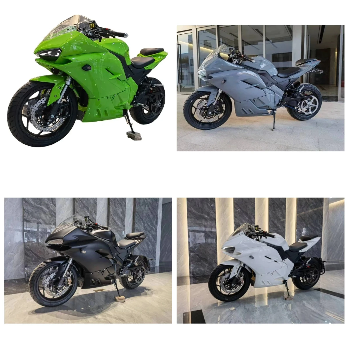 Luyuan Motorcycle 72v Adult Custom 8000w Belt Drive Mid Drive Motor High End Racing Electric Motorcycle 150km/h Speed