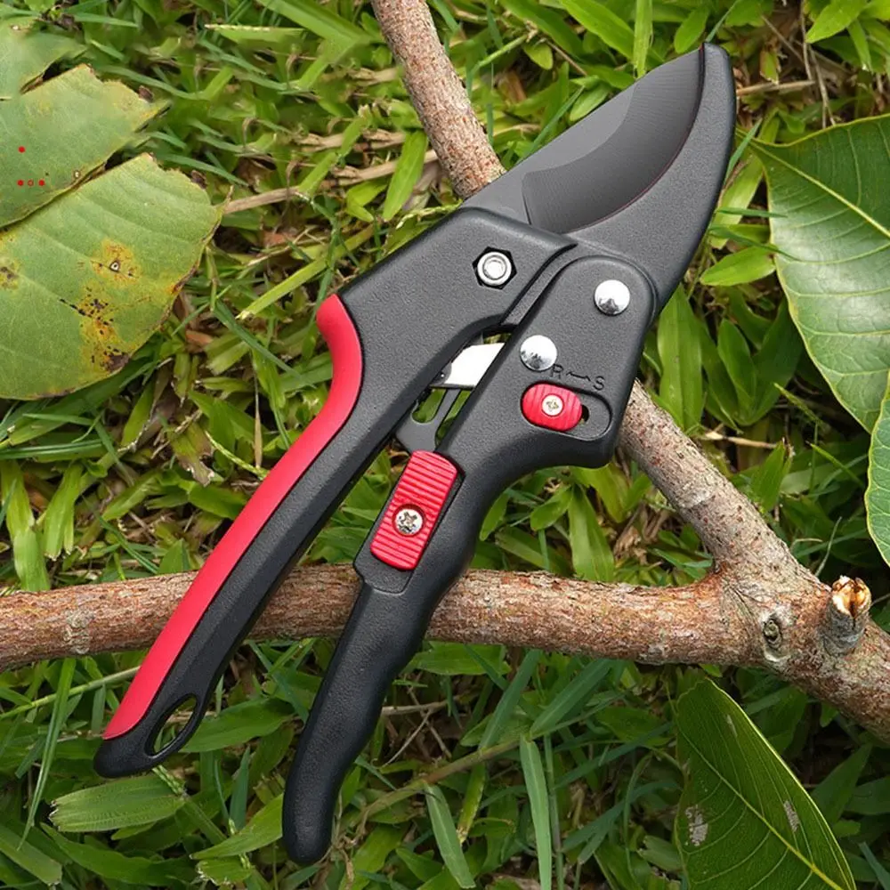 

Adjustable Ratchet Gardening Pruning Shear Efficient Branch Trimmer Multi-functional Durable Garden Trimming Tool