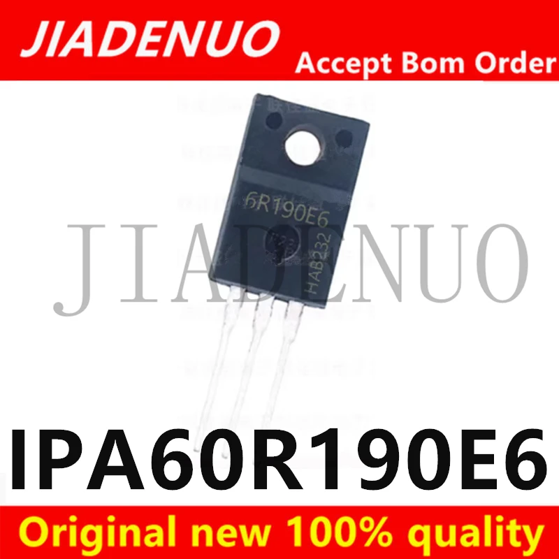 (5 peças) Novo 3BR0665JF 60R580P 6R165P 6R280E6 6R190C6 6R190E6 IPA60R580P IPA60R165CP IPA60R280E6 IPA60R190C6 IPA60R190E6 TO-220