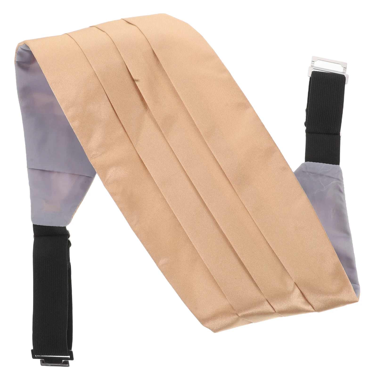 حزام خصر رسمي من الساتان قابل للتعديل من Cummerbund لحفلات الزفاف وحفلات الزفاف وحزام الملابس