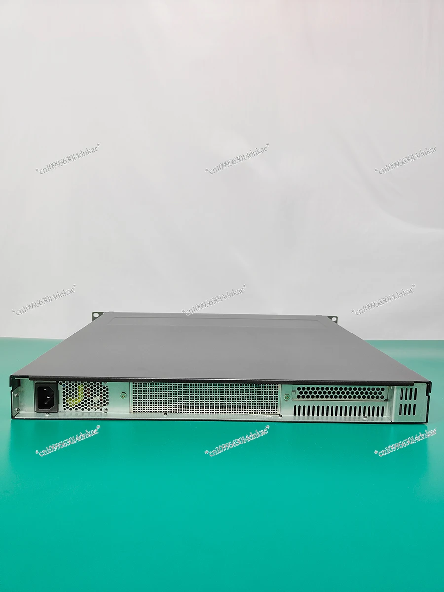 1U Industrial Control Chassis Aluminum Alloy Panel 400 with Temperature Display LCD Atx Main Board Industrial Computer Server