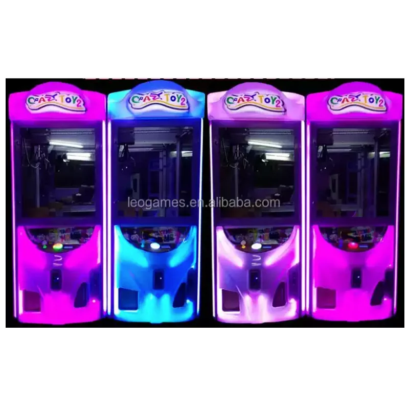 

Amusement park Crazy Toys 2 crane claw game machine for sale