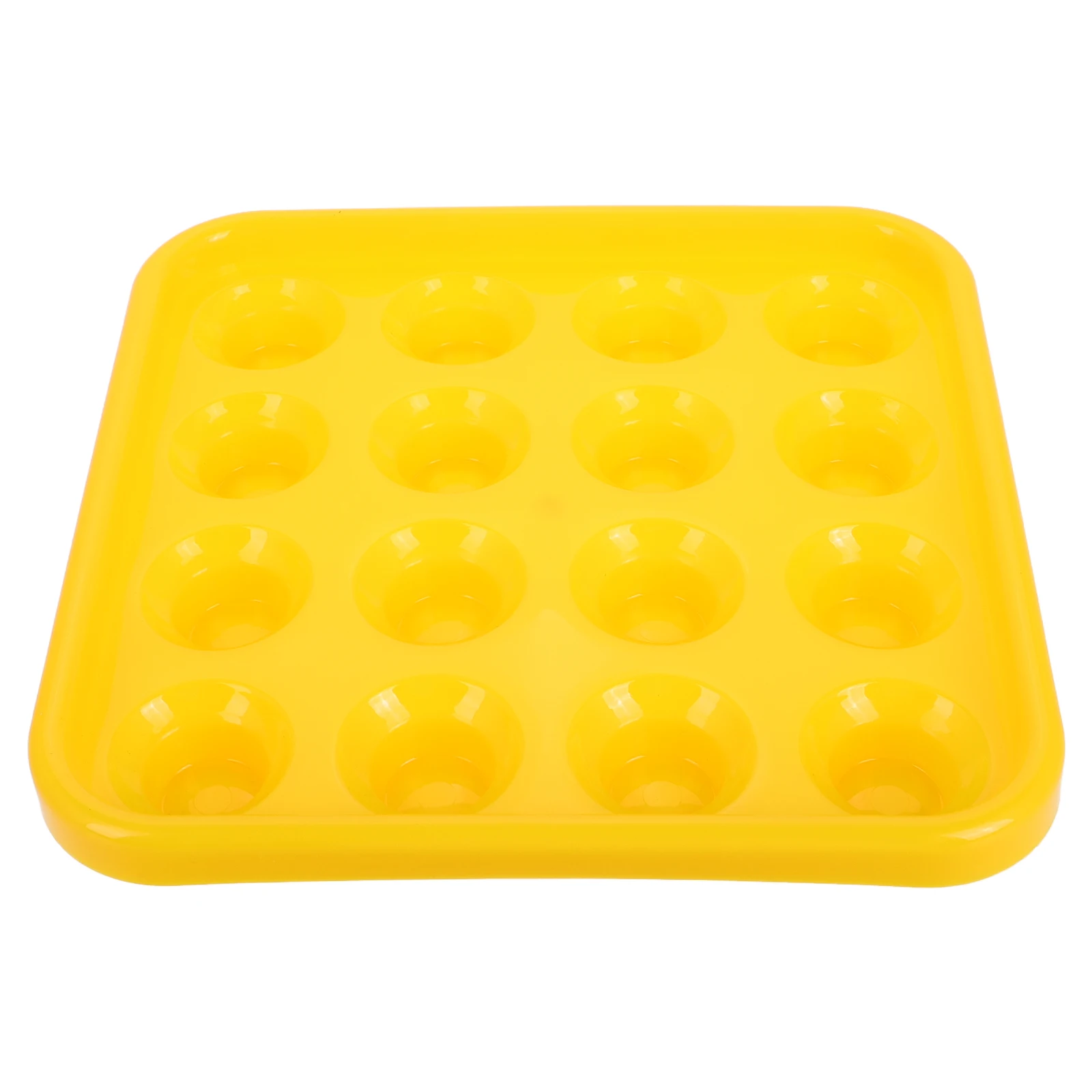 

Pool Ball Holder Tray Storage Case for Billiard Balls Plastic Material Spacesaving Design Elegant Appearance Lightweight