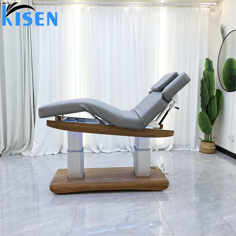 

High-end Beauty Bed Luxury Massage Table Lash Bed Electric Adjustable Chair Thicken Mattress Salon Furniture