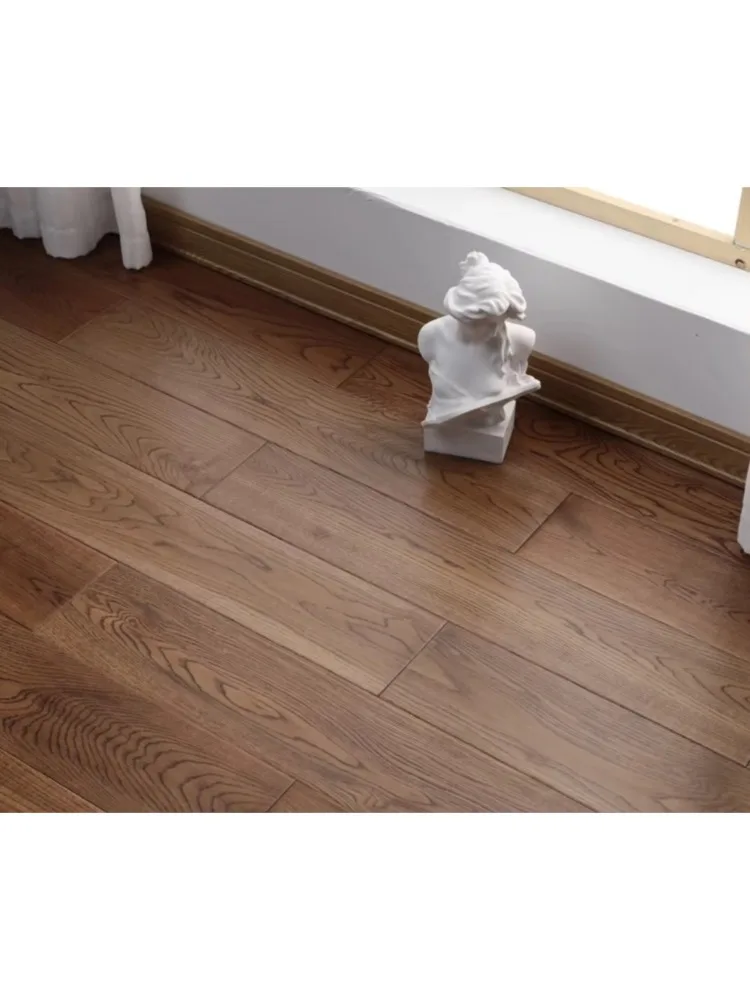 Customized version of oak hardwood flooring, eco-friendly bedroom flooring