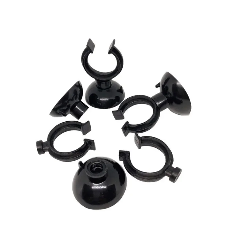 5/10Pcs Schwarz Aquarium Saugnapf Luft Rohr Halter Sucker für Aquarium Pumpe Sauerstoff Luft Rohr Befestigungs Clip aquarium Zubehör