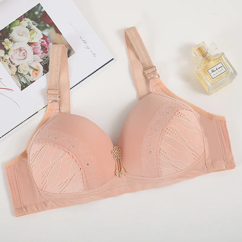 Women Ladies Female Mom Underwear Comfortable Adjustable Mom Bra Collect Side Breasts Gathering Women Ladies Female Brassiere
