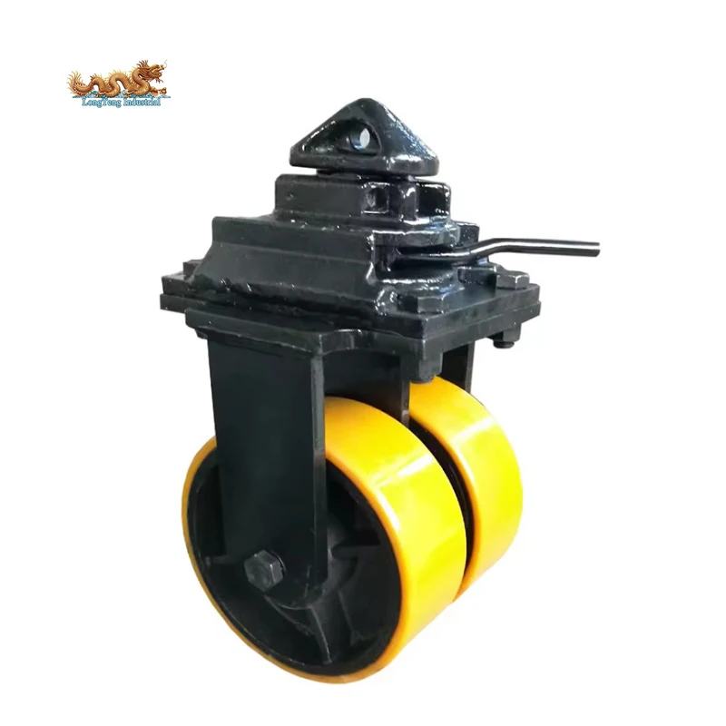 

Heavy Duty 3 Ton Payload Container Caster Double Swivel Caster Wheels for Shipping Container