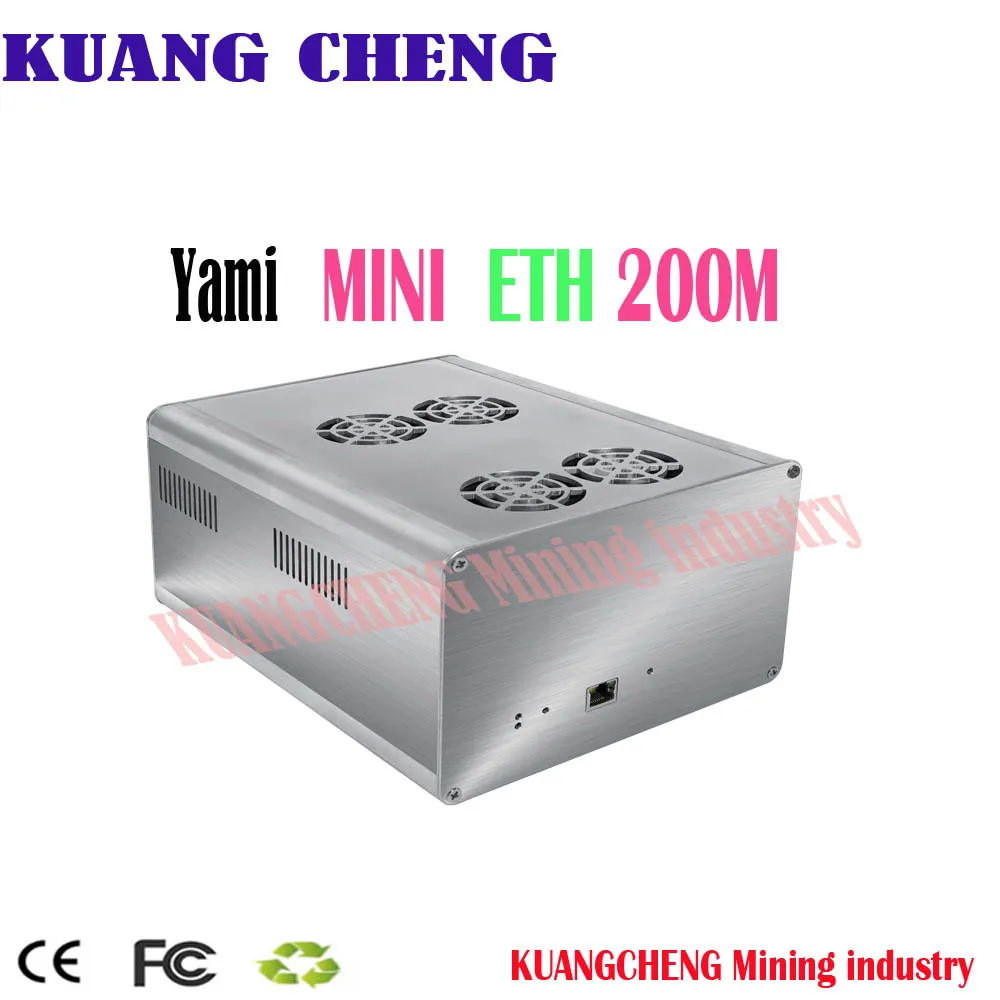 

ASIC miner Quiet ETH ETC Miner YM mini 200M 190W ( With PSU) ETH ETC Miner Better Than Antminer E3 180M E9 A10 A10 PRO 700M