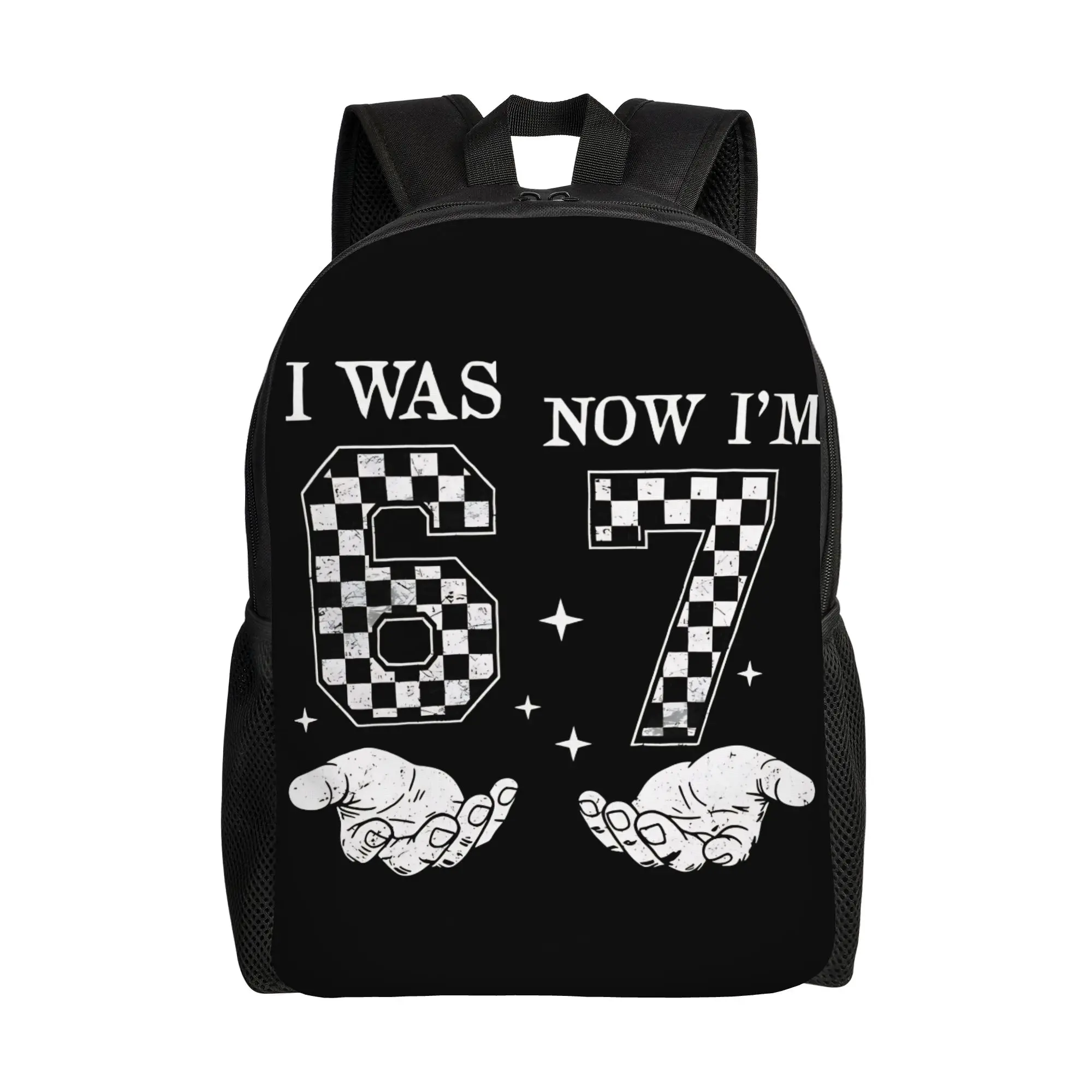 

67 Six Seven 6-7 Funny Italian Brainrot Little Kids Backpack for Girls Boys Toddler Cute Kindergarten Backpacks School Bag