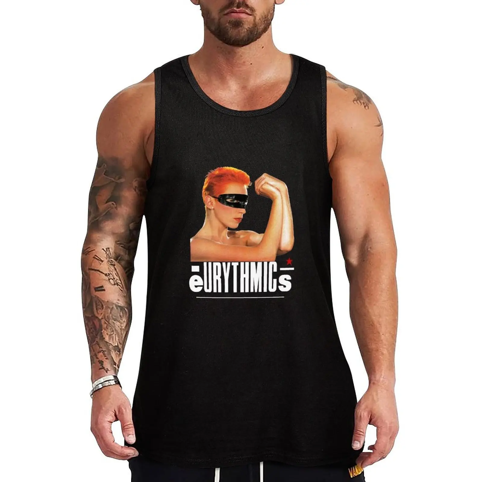 Eurythmics Annie Lennox 53 Best Tank Top Gym Muscle Tank Top Ropa deportiva sin mangas para fitness