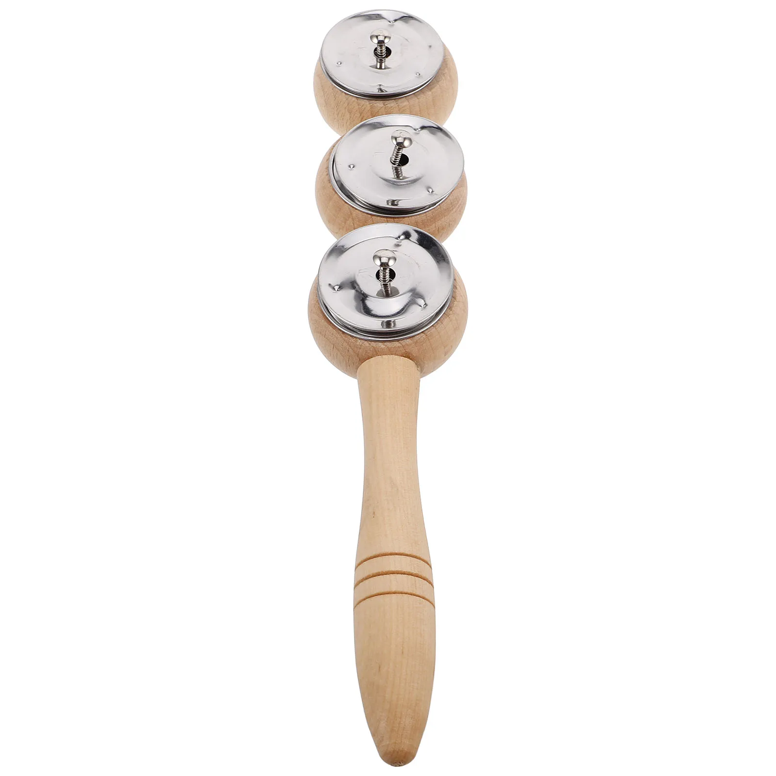 Holz-Glöckchen-Set für Kinder, Handgehaltenes Percussion-Musikinstrument, Glattes und Sicheres Design, Musikalisches Lernspielzeug für Babys