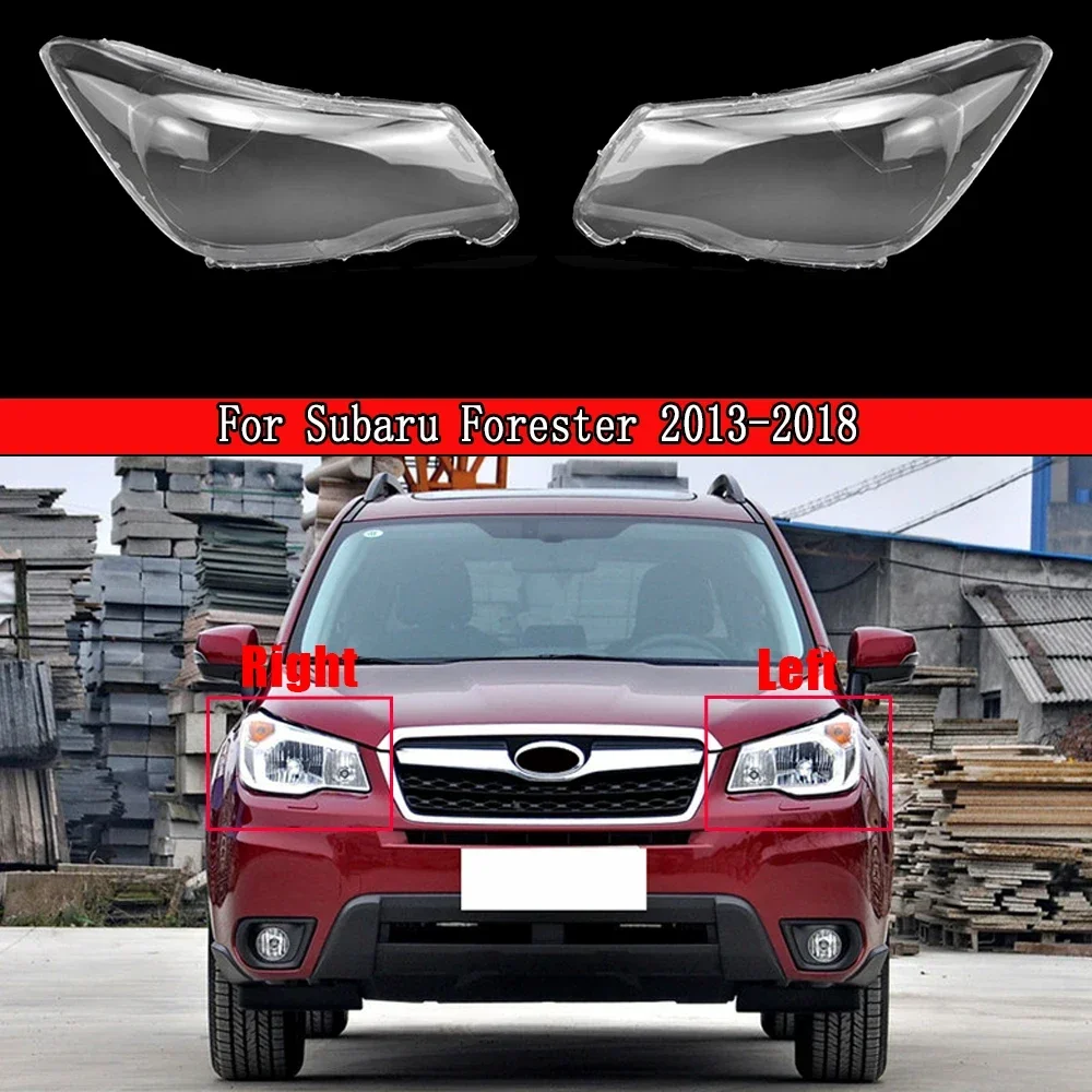 

Headlamp Lens For Subaru Forester 2013 2014 2015 2016 2017 2018 Car Replacement Auto Lampshade Waterproof Bright Shell Cover