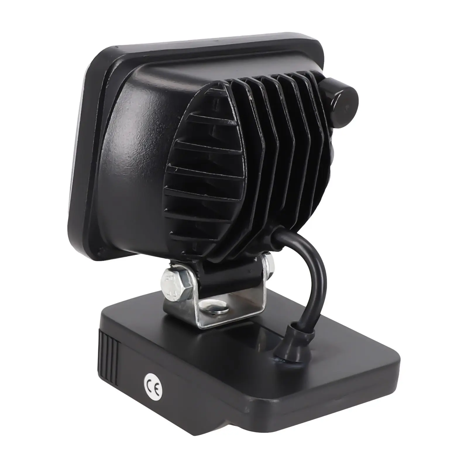 For 18V Li-Ion For Battery LED Work Lamp 30W Zinc Alloy Headlight With Low Voltage Protection For Field Tent For Lighting Tool