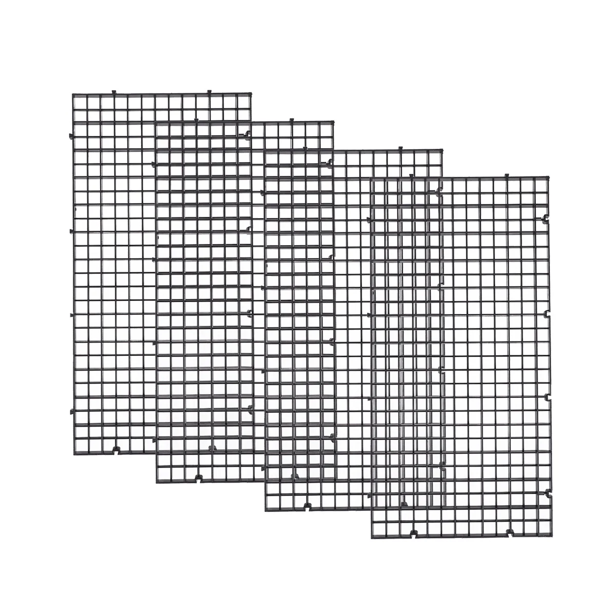 

8pcs Bottom Filter Grid For Aquarium Plastic Fish Segregation Board Net Hatchery Divider Isolation Plate Fish Box Breeding Tank
