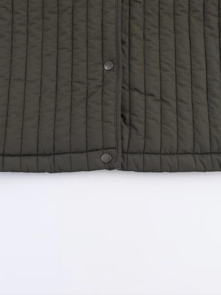 Cappotto giacca imbottita con sciarpa staccabile e colletto rialzato da donna nuovi arrivi autunnali in stile europeo e americano