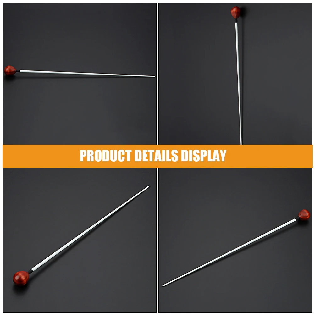 Redwood Baton Rhythm Wands Music Conducting Stick Musical Instrument Concert Wooden