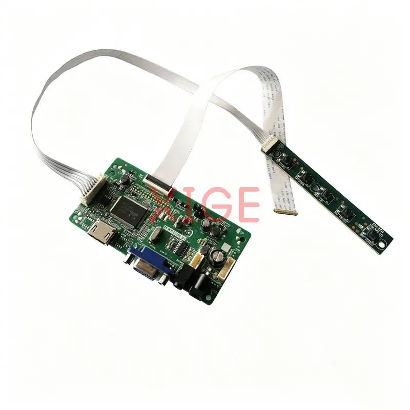 

Screen Controller Board Fit B156XTN03 B156XTN04 B156XTN01 B156XTN02 1366x768 EDP 30 Pin 1366*768 Laptop Monitor HDMI+VGA DIY Kit