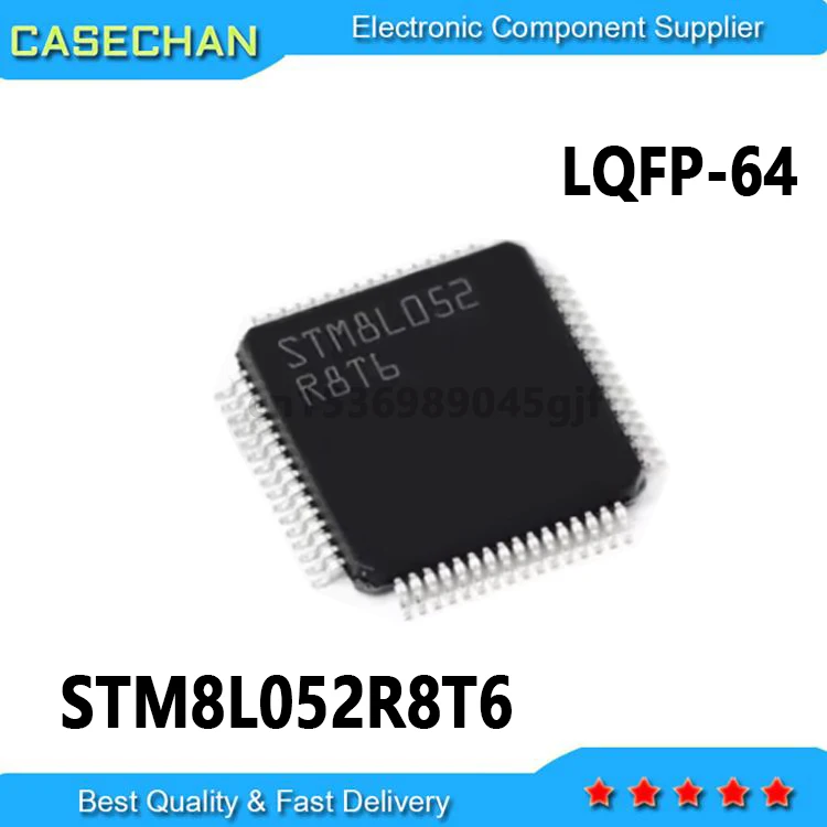 10PCS New and Original LQFP-64 STM8L052R8T6 STM8AF5289TAY STM32L071RZT6 STM8S207RBT6C STM8S STM8L STM32L LQFP IC In Stock chip 