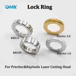 DMK oryginalny laserowy ceramiczny pierścień zabezpieczający do Precitec Raytools WSX głowica tnąca laserowa światłowodowa złącze dyszy laserowej mocują nakrętkę