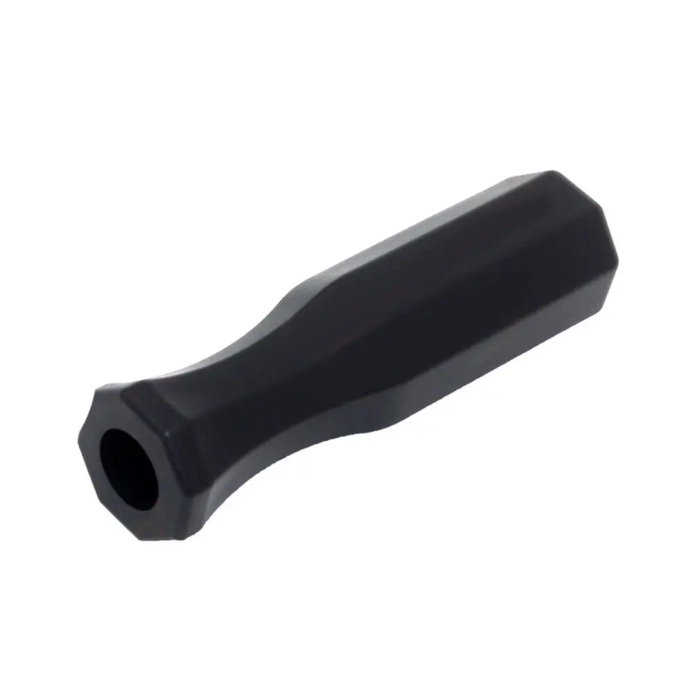 

8 шт. черных чехлов для ручек настольного футбола, эргономичные, с ребристой поверхностью, сменные запасные части, мягкие защитные накладки для ручек футбольного стола