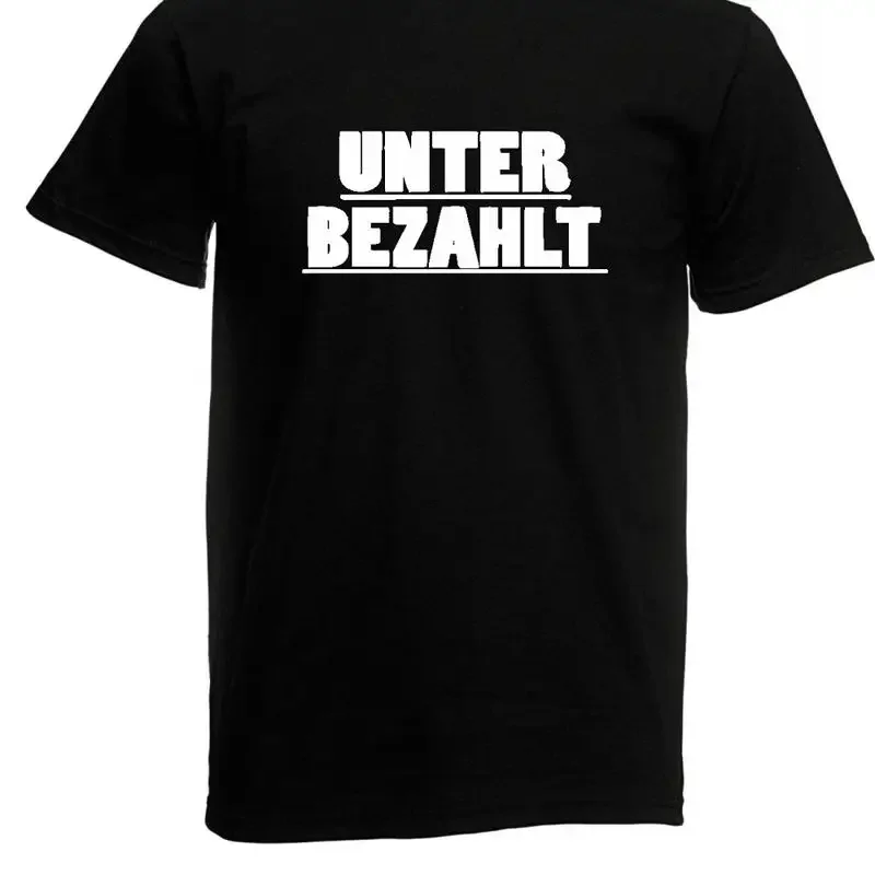 mens t shirt l underpaid  work  wage  salary