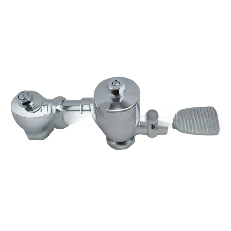 

Household foot press flush valve All copper 1 inch stool delay flush valve Squatting toilet