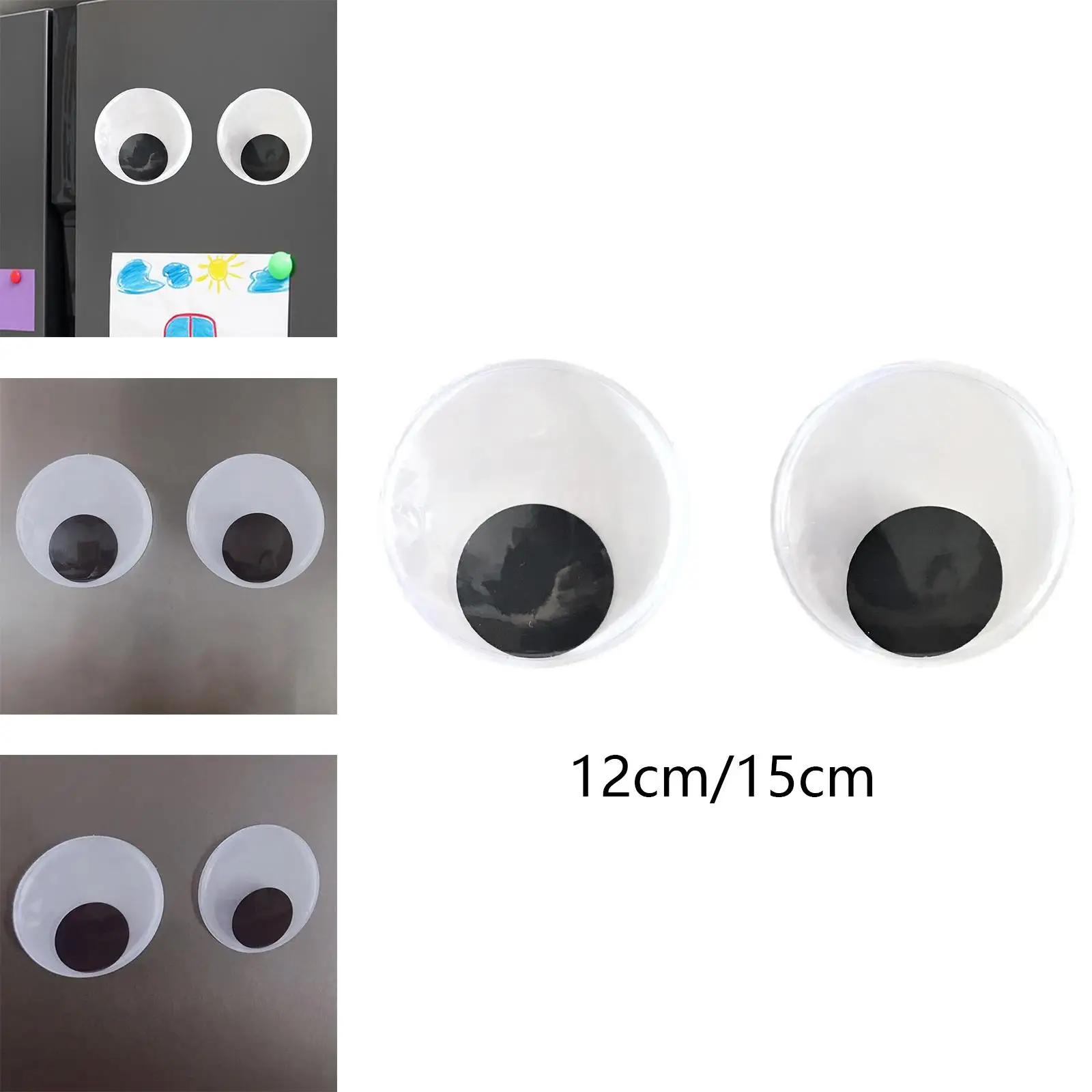 

Googly Wiggle Eyes Large Embellishments Sticky Eyes for Arts Crafts Photos