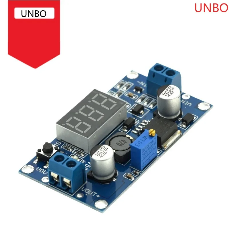 LM2596 DC DC Step Down Converter Voltage Regulator LED Display Voltmeter 4.0~40 To 1.25-37V Buck Adapter Adjustable Power Supply