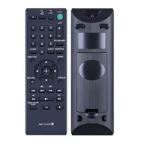 RMT-D197P Remote control compatible with Sony DVD players DVP-SR320 DVP-SR405P DVP-SR115 DVP-SR150 RMT-D197A RMT-D198A