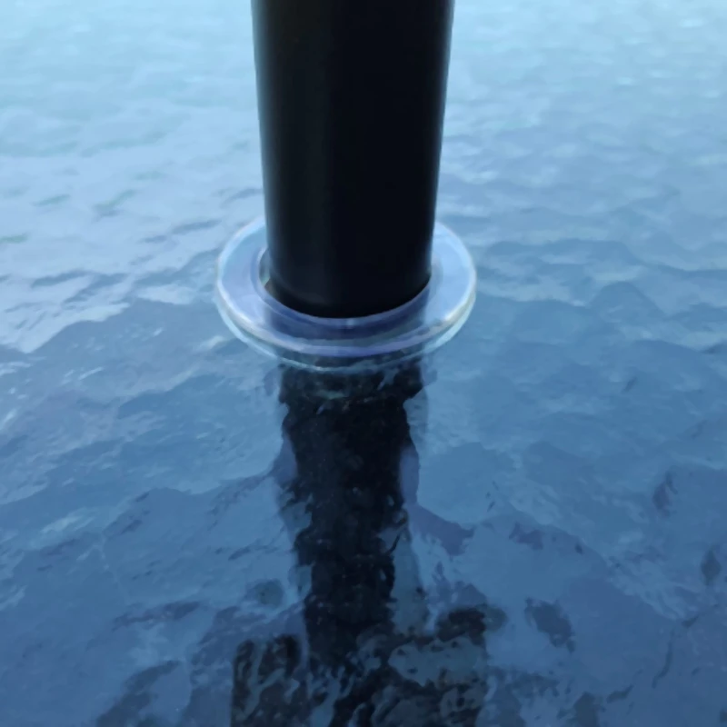 spina 2 Set Anelli per fori per ombrellone Anello per fori per ombrellone con manicotto per tappo per ombrellone Manicotto per tappo per foro per tavolo esterno Tappo antipolvere