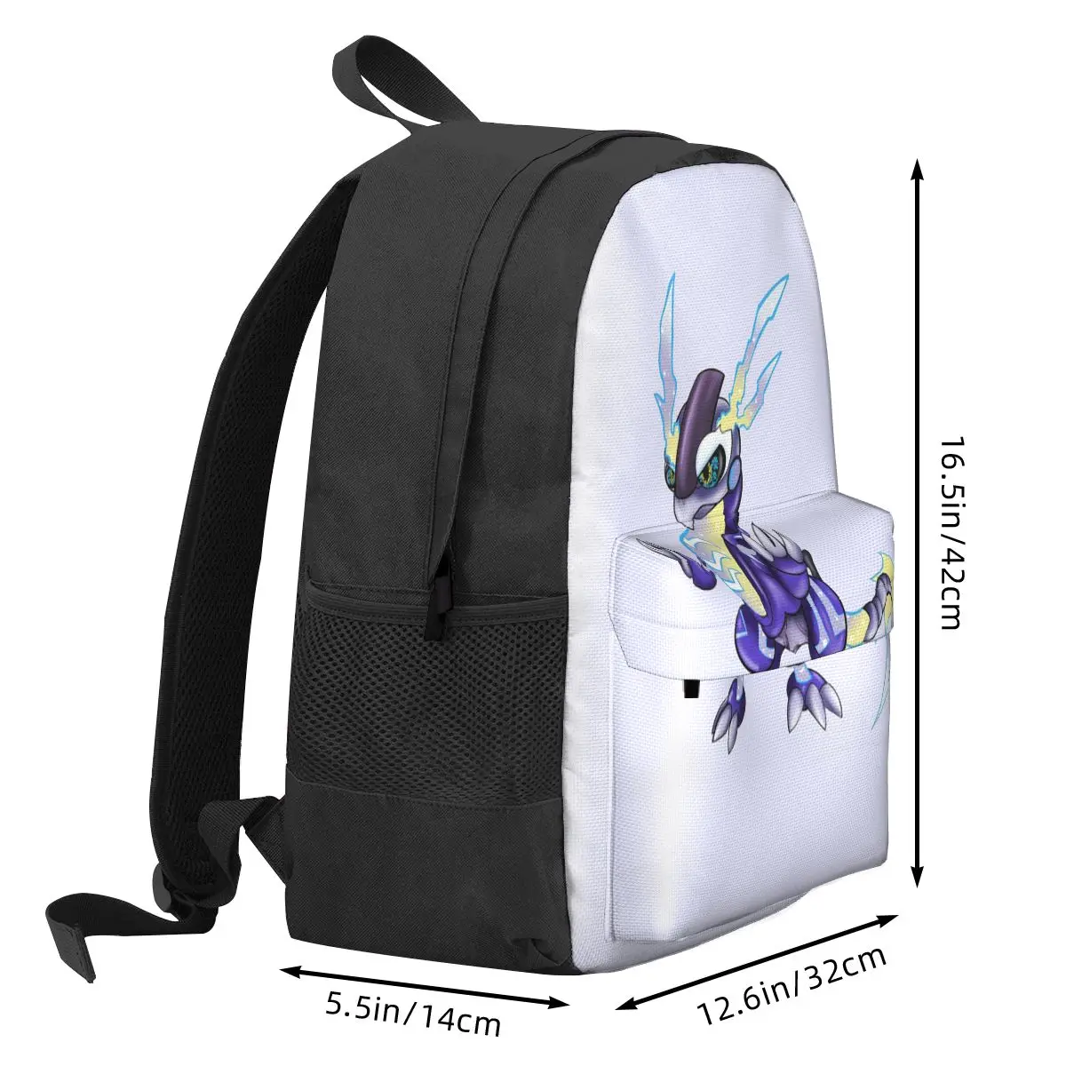Miraidon Sticker Backpack Hot Sale Daypack Large Capacity Children BookBag School Bag Shoulder Bags for Men Women