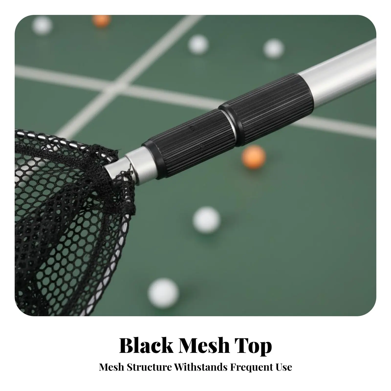 

Телескопическая сетка для сбора шариков, легкая, телескопическая сетка для сбора шариков, спортивный аксессуар, долговечная, не требует наклоновсяться.