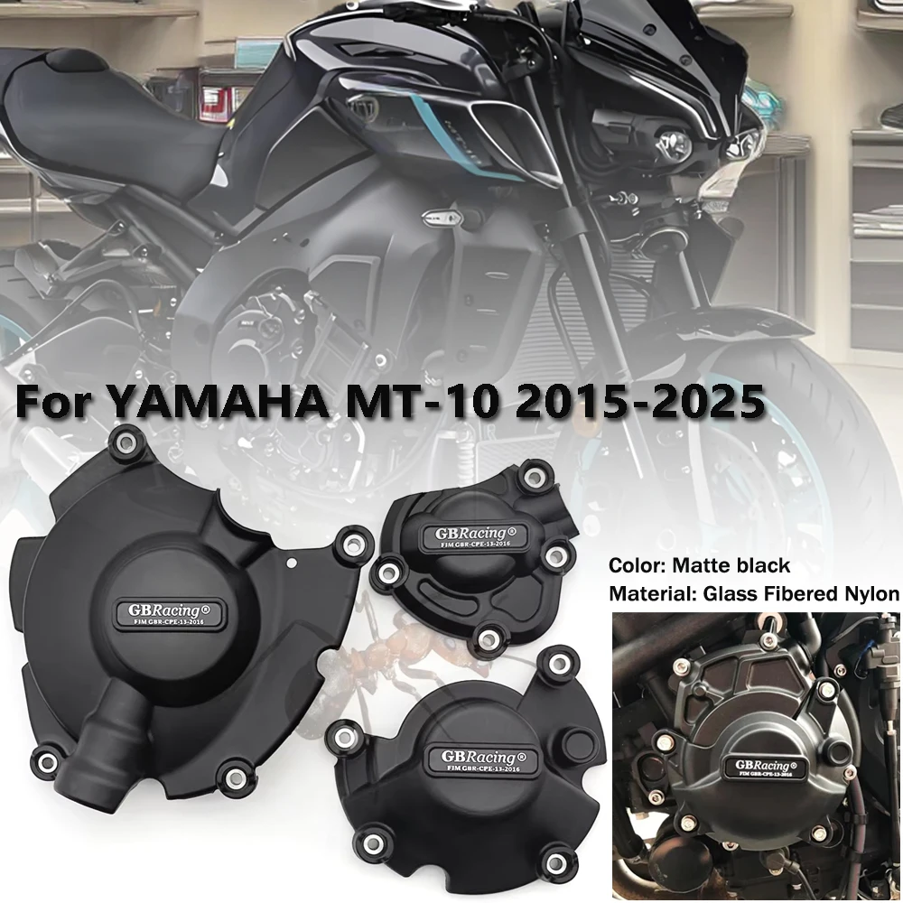 

for Yamaha MT10 MT-10 2015-2025 GBRacing Engine Cover Protection Set Accessories and modifications
