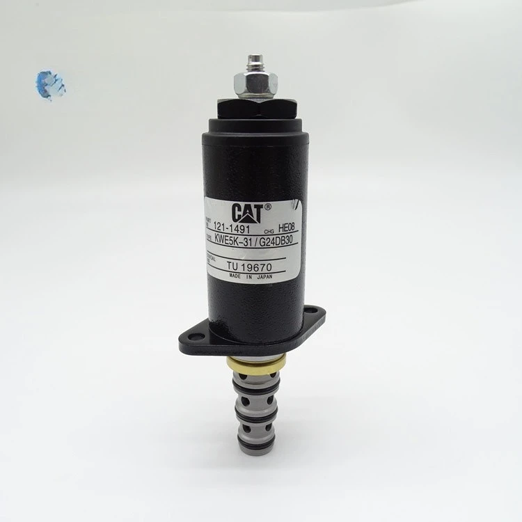 

Excavator Applicable Accessories Solenoid Valve 121-1491 KWE5K-31/G24DB30 E320B E320C E320D
