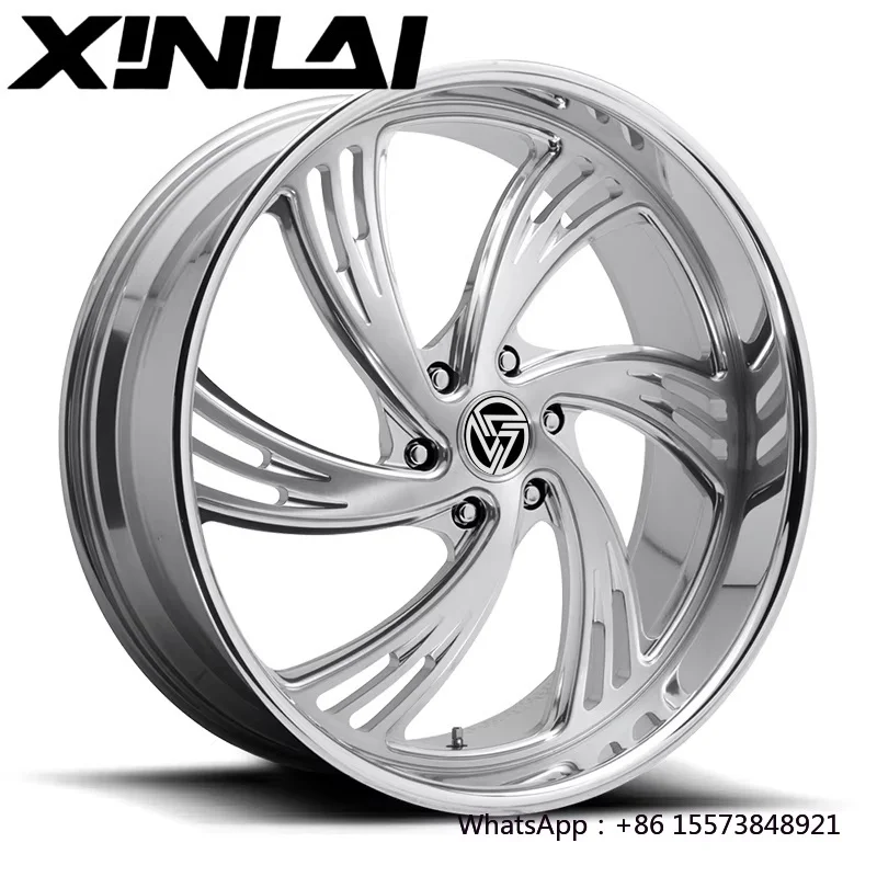 

Колёсные диски Custom Deep Dish Chrome Polish 6x139.7 20 22 24 дюйма для F1500