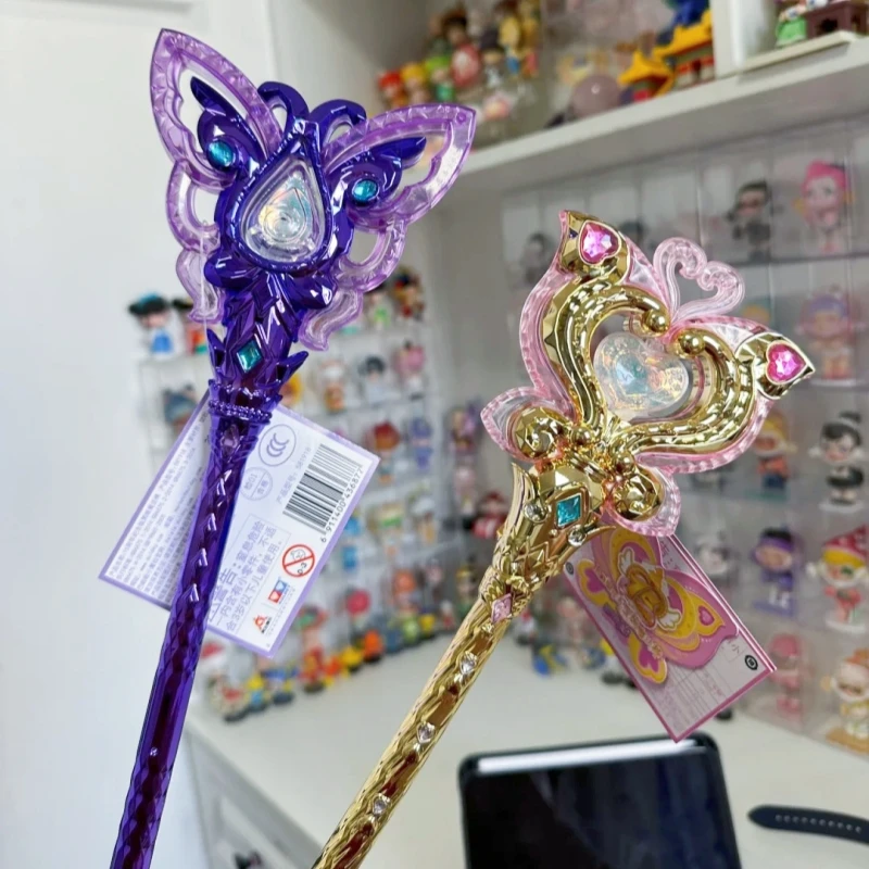 Balala Wróżki Telewizyjne Gadżet z okazji 15-lecia Czarna Magiczna Różdżka Transformująca się w Świecące Różdżki dla Dziewczynek Prezent na Urodziny