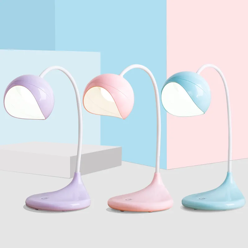 

Simple Touch Led Eye Protection Learn To Read Flexible Lamp Office Lamp Touch Button USB Charging Applicable To Office And Home