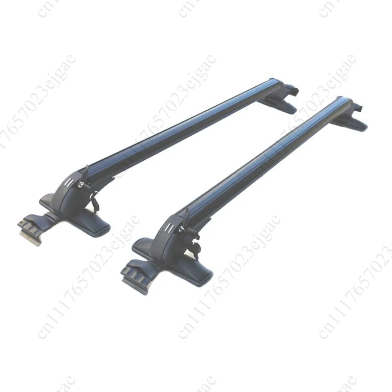 Car Roof Rack Cross Bars Aluminum Adjustable for Sedan MPV Pickup, Heavy Duty Roof Rail Crossbar Luggage Carrier Travel Cargo